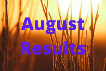 August Results